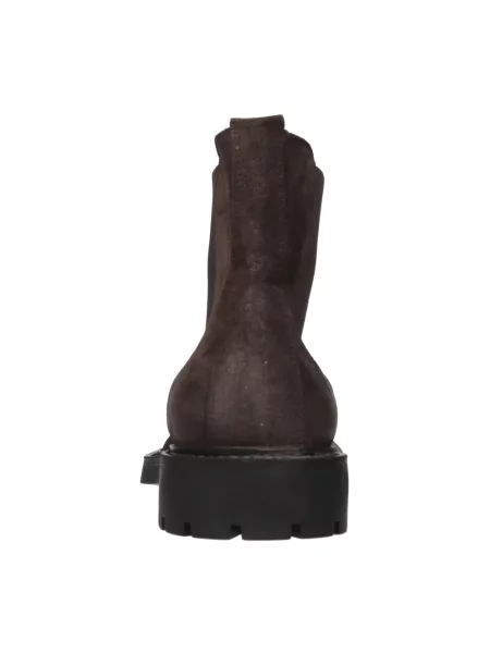 Buty do kostki Moma skórzane brązowe