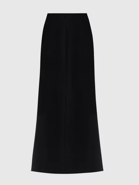 Спідниця з вовни Jil Sander чорна