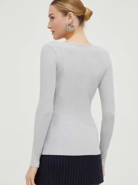 Лонгслів Guess сірий