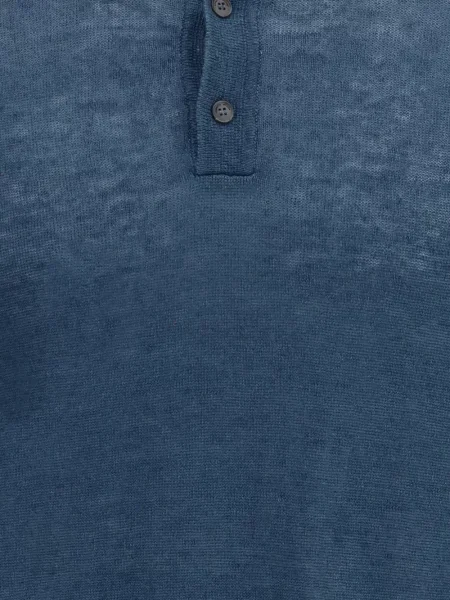 Tricou polo Roberto Collina albastru