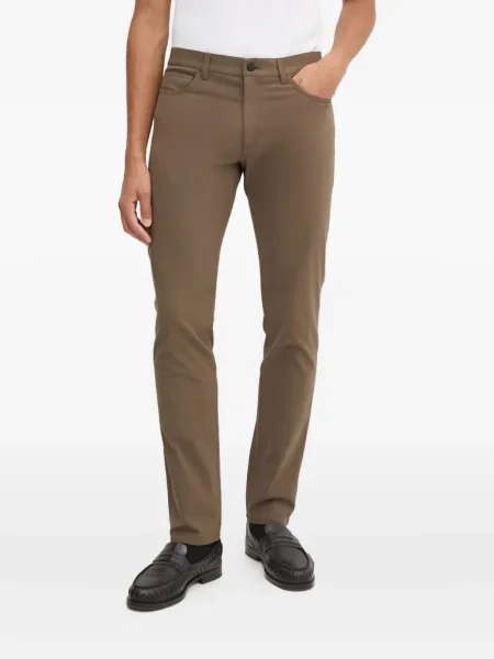 Pantaloni Theory cu 5 buzunare maro