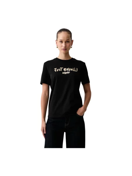 Just Cavalli T-shirt czarna