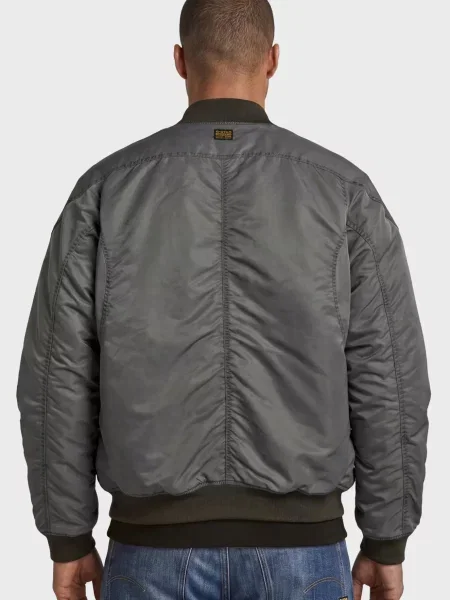 Бомбер G-star Raw серый