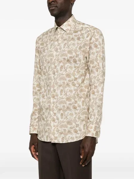 Cămașă Etro cu model floral cu imagine