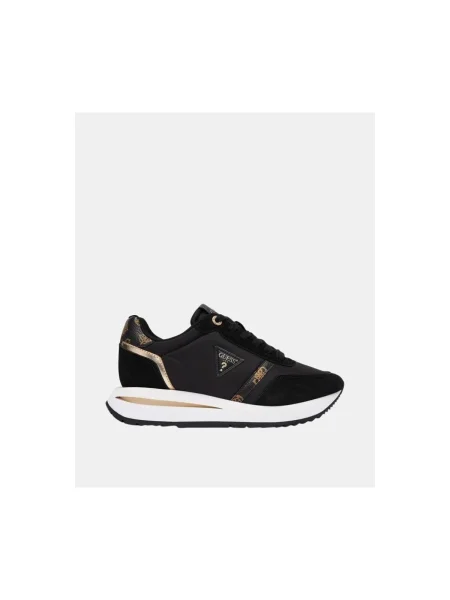 Sneakerși Guess negru