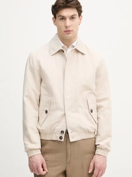 United Colors of Benetton geacă de tranziție pentru bărbați cu in bej