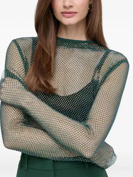 Body Patrizia Pepe plasă verde