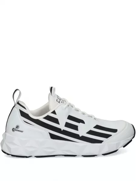 Sneakerși Ea7 Emporio Armani cu imagine alb