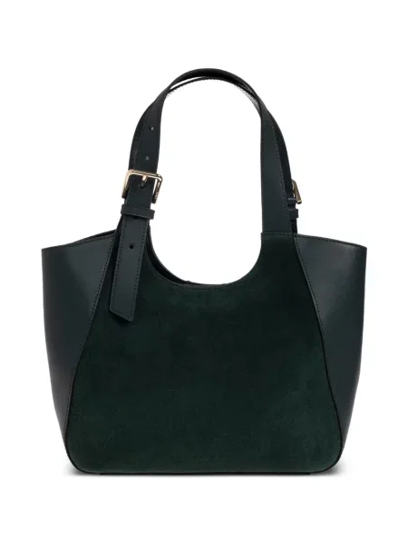 Geantă shopper Furla din piele verde