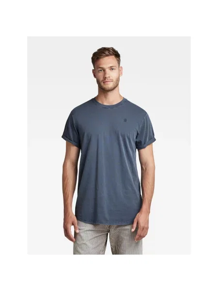 G-Star Raw T-Shirt Regular Fit μπλε