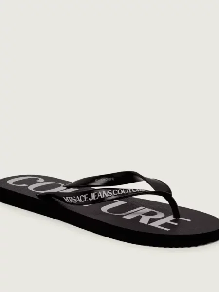 Șlapi Versace Jeans Couture negru