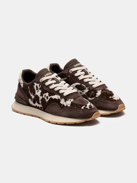 Hoff CITY PRINT BROWN кросівки замшеві коричневі