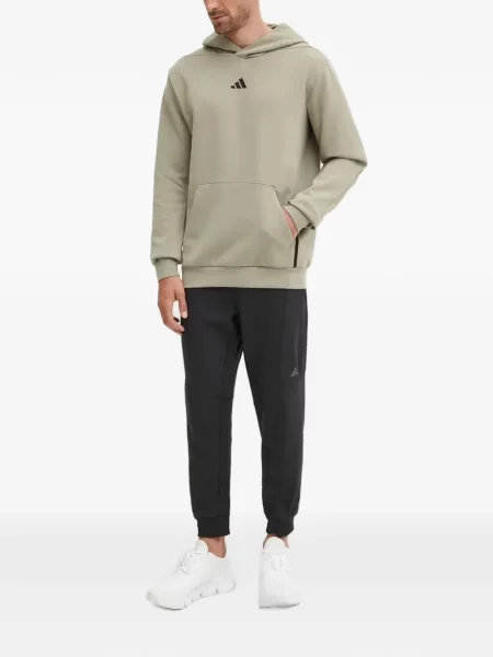 Pantaloni scurți Adidas alergare cu decolteu rotund plasă negru