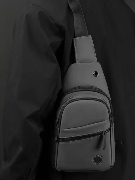 Сумка через плечо Royalbag серая