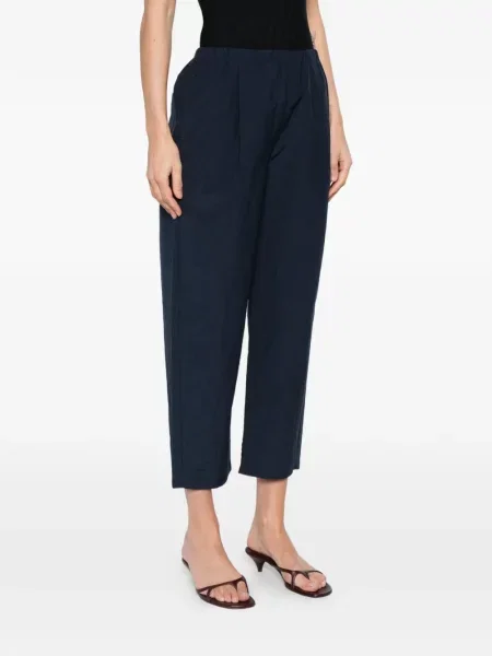 Plisované kalhoty Apuntob modré