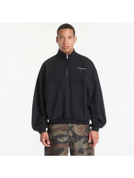 Hanorac din fleece Jordan din fleece negru