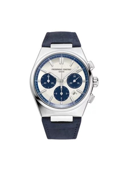 Zegarek Frederique Constant niebieski