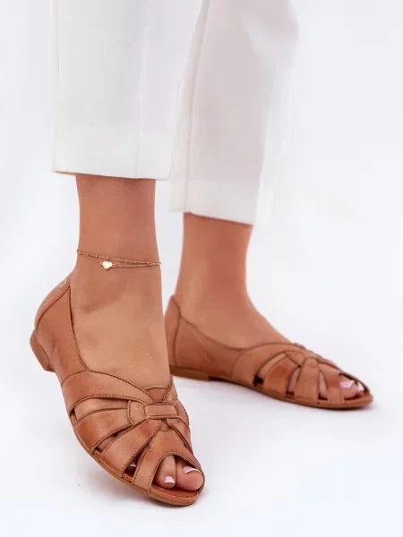 Балеринки Maciejka c отворени пръсти