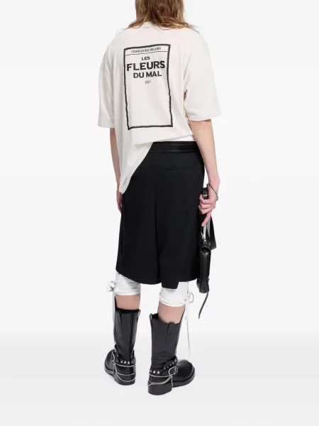 Tricou Ann Demeulemeester cu imagine