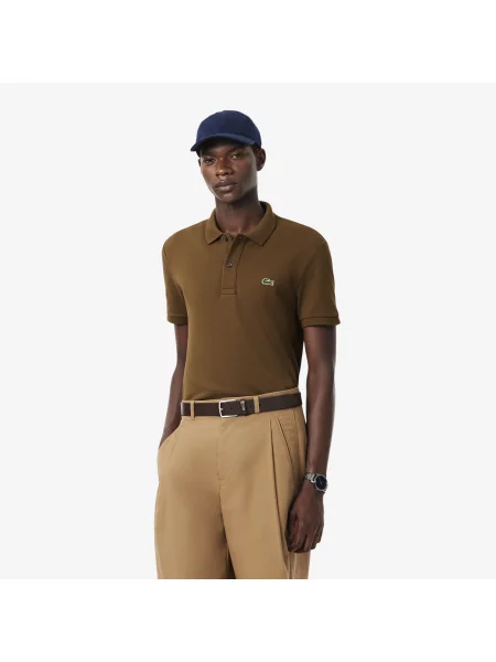 Lacoste Original Koszulka Polo Slim Fit brązowy