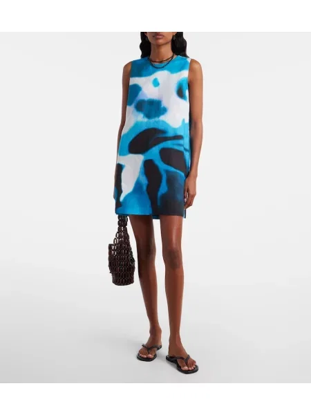 Rochie Staud de in cu imagine albastru