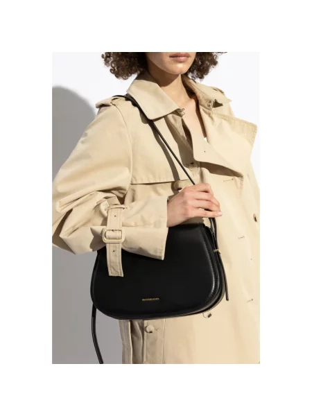 Torebka crossbody Michael Kors skórzana czarna