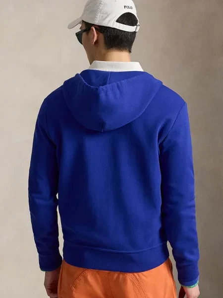 Polo Ralph Lauren jopica s kapuco modra