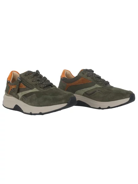 Sneakersy Gabor zamszowe zielone