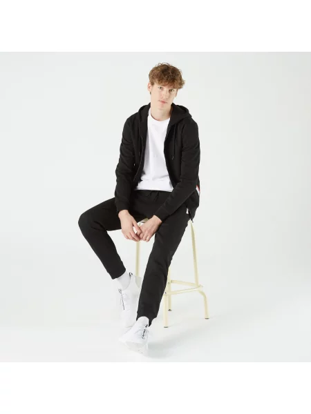 Lacoste толстовка чоловіча на чорна