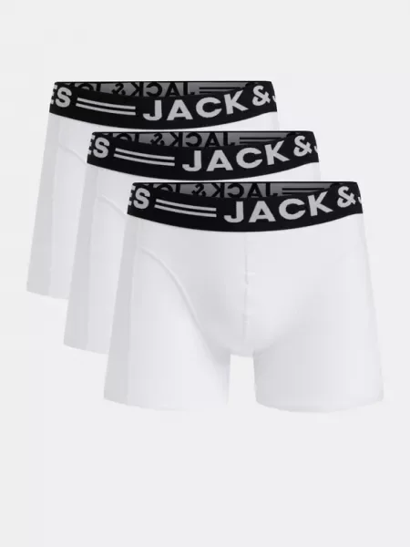 Κιλότα Jack & Jones λευκό