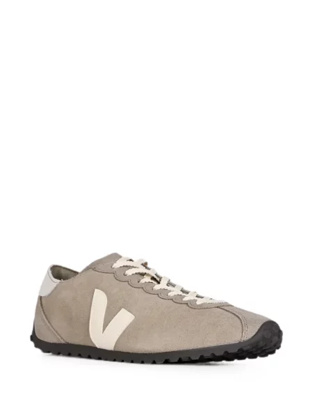 Sneakerși Veja din piele de căprioară gri