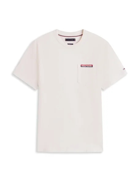 TOMMY HILFIGER Póló AMERICANA tengerészkék / világos / vérvörös sárga