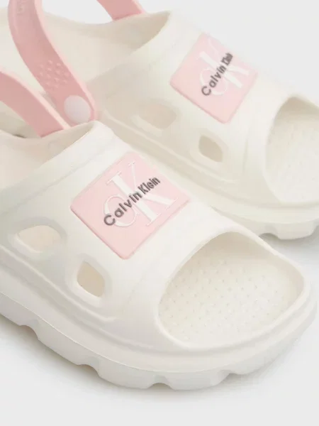 Дитячі Сандалії Calvin Klein Kids етиленвінілацетат ева бежевий