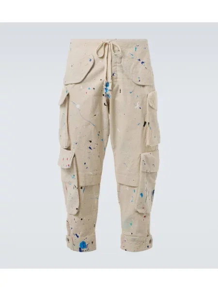 Pantaloni cargo Greg Lauren cu imagine