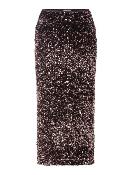 Rich & Royal Fustă ciocolatiu