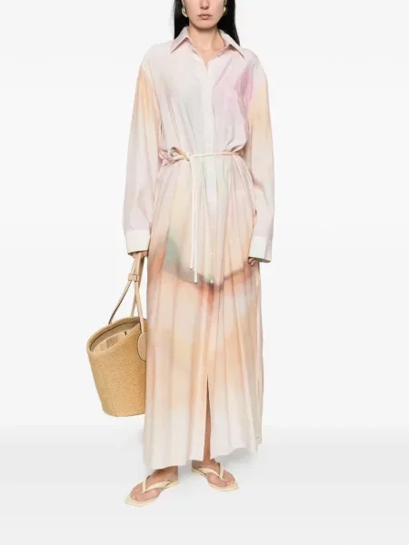 Rochie Nanushka cu legături de costum