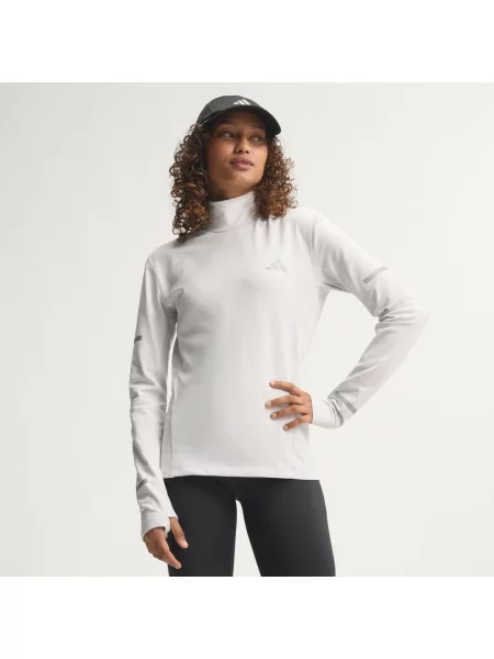 Tričko sdlouhým rukávem Running Warm šedé