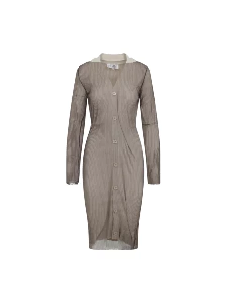 Sweter Mm6 Maison Margiela garniturowy beżowy