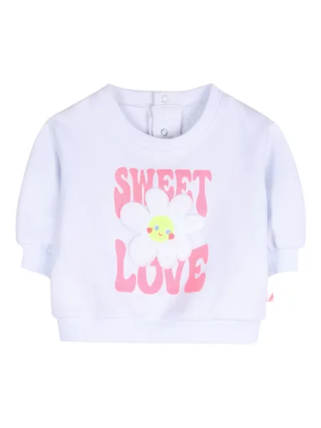 Spodnie dziecięce Billieblush białe