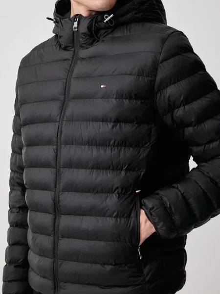Tommy Hilfiger късо яке мъжко черно