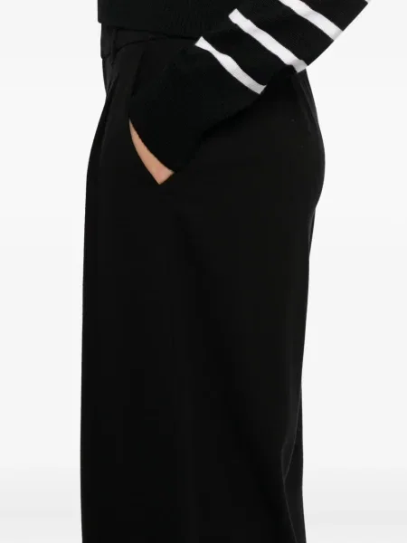 Pantaloni James Perse plisate negru