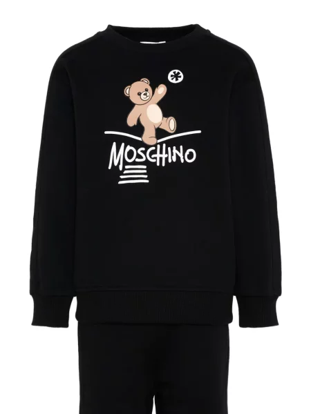 Komplet dresowy dziecięcy Moschino czarny