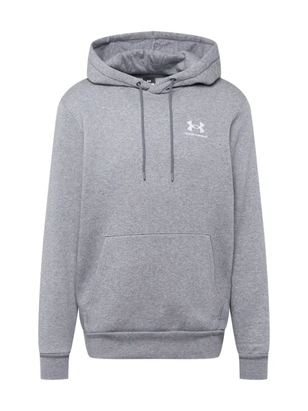 UNDER ARMOUR Hanorac sport gri închis alb