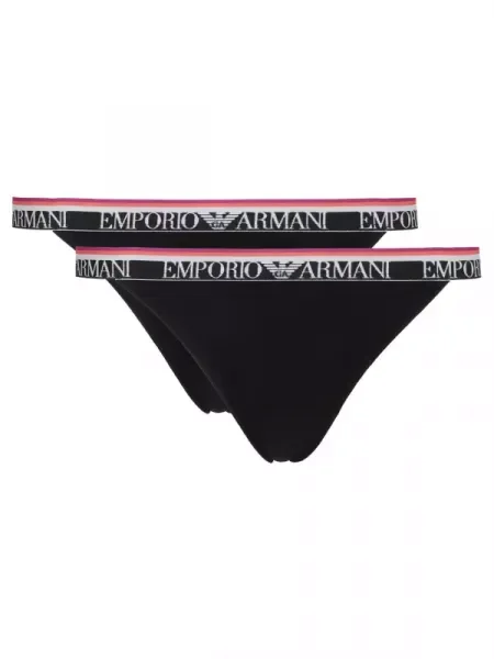 Emporio Armani Tanga negru