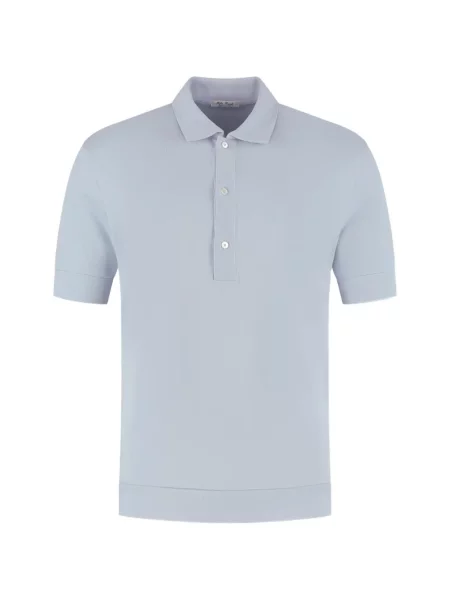 Scurt tricou polo Stefan Brandt albastru
