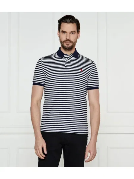 POLO RALPH LAUREN Tenisz póló | Custom slim fit fehér