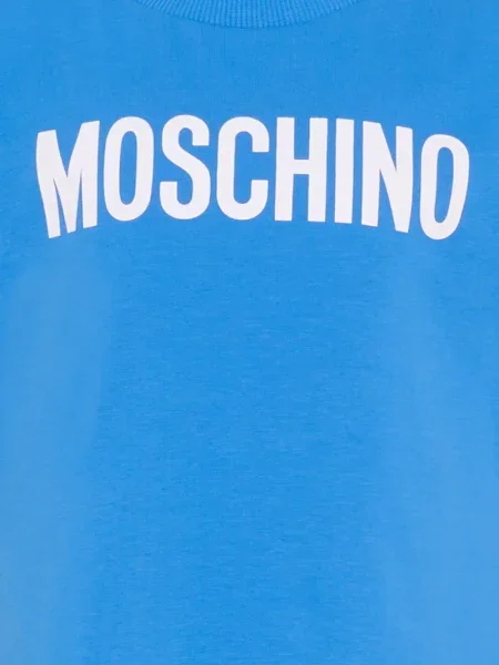 Koszulka dziecięca Moschino niebieska