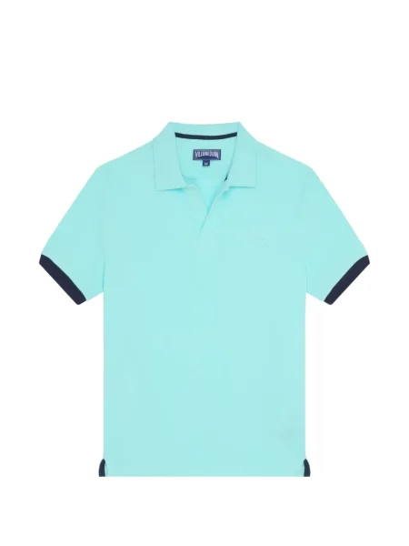 Tričko Vilebrequin s výšivkou modré