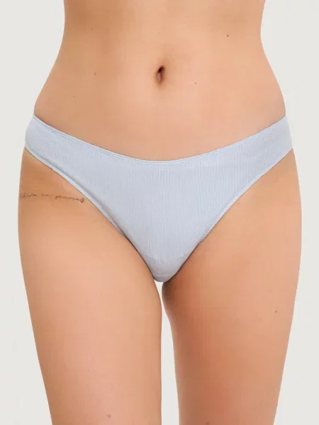 Женские однотонные трусики блакитні