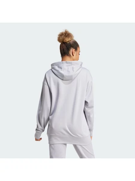 Bluza z kapturem AEROREADY Game and Go Fleece biała
